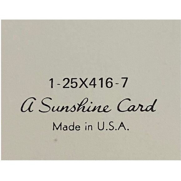 Vtg MCM Leo Birthday Card Horoscope Zodiac Unused USA Lion Strength Sunshine - Picture 4 of 5